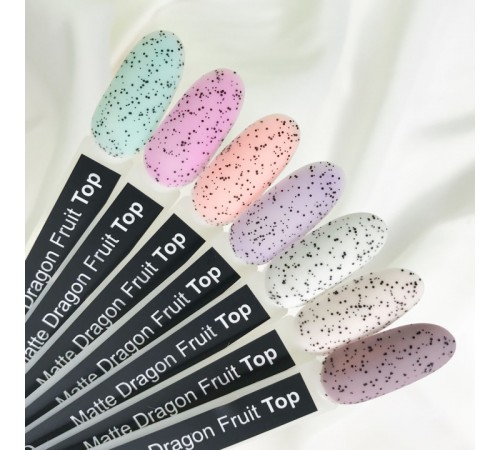 Топ KOMILFO No Wipe Matte Dragon Fruit Top без липкого шару 8 мл Топ KOMILFO No Wipe Matte Dragon Fruit Top без липкого шару 8 мл