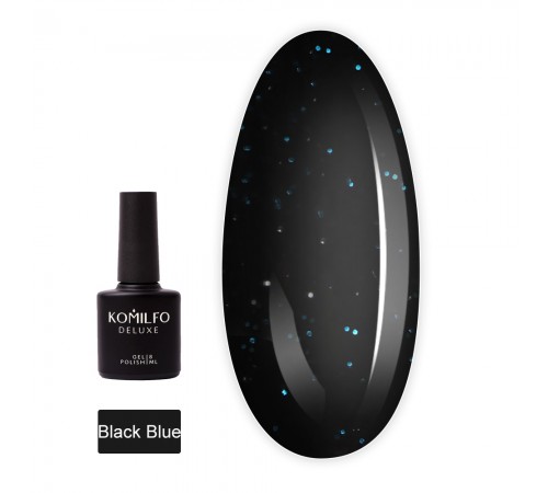 Гель-лак KOMILFO 8 мл (Black Blue) Гель-лак KOMILFO 8 мл (Black Blue)