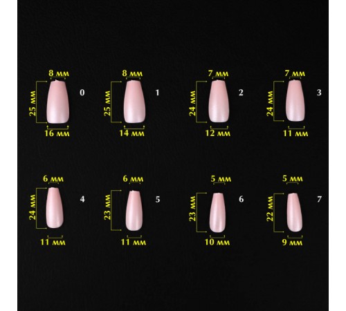 Форми KOMILFO SoFast мякі для швидкого нарощування нігтів 300 шт (Nude Ballerina Medium) Форми KOMILFO SoFast мякі для швидкого нарощування нігтів 300 шт (Nude Ballerina Medium)