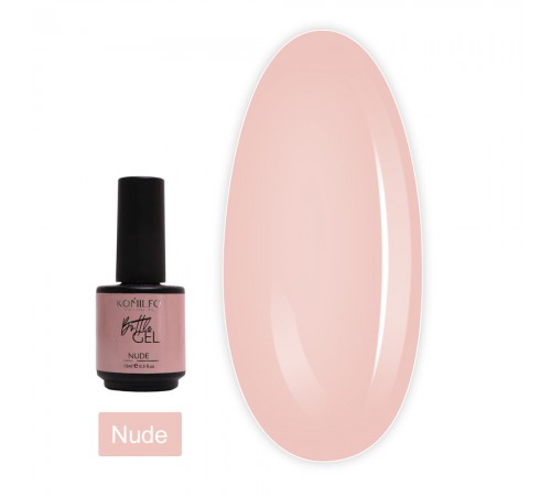 Гель KOMILFO Bottle Gel 15 мл (Nude) Гель KOMILFO Bottle Gel 15 мл (Nude)