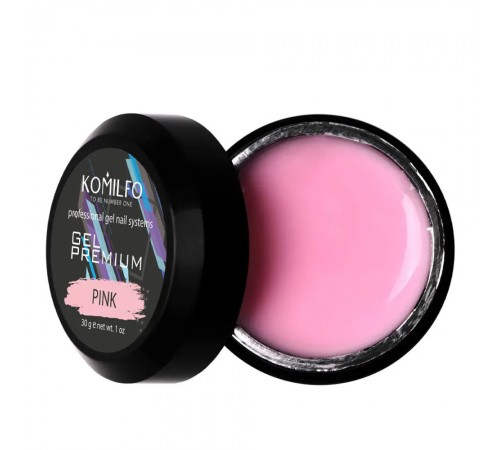 Гель KOMILFO Premium 30 г (Pink) Гель KOMILFO Premium 30 г (Pink)