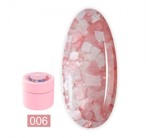 Блискітки для нігтів LunaMoon Geometric Gel 5 мл (06) Блискітки для нігтів LunaMoon Geometric Gel 5 мл (06)