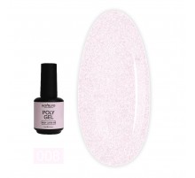Гель KOMILFO PolyGel 15 г (008 Milky Glitter)