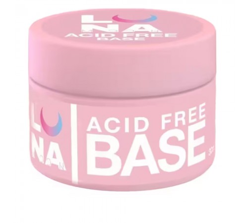 База для гель-лаку LunaMoon Acid Free Base безкислотна 30 мл База для гель-лаку LunaMoon Acid Free Base безкислотна 30 мл