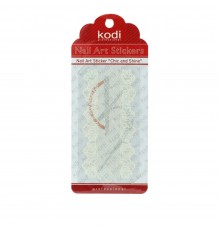 Наклейки для нігтів KODI Nail Art Stickers White 053LC