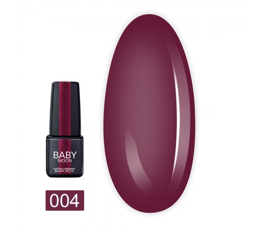 Гель-лак Baby Moon Burgundy 6 мл (004) Гель-лак Baby Moon Burgundy 6 мл (004)