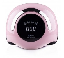 Лампа LEDUV гібрид SUN BQ-5T 120W (Pink із ручкою)
