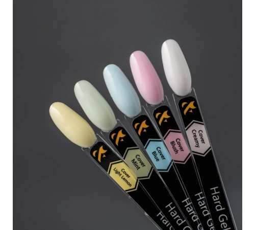 Гель FOX Hard gel будівельний рідкий 15 мл (Light Lemon) Гель FOX Hard gel будівельний рідкий 15 мл (Light Lemon)