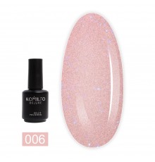 База KOMILFO KC Glitter Rubber French Base 15 мл (006)