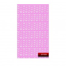 Наклейки KODI NailArt Stickers (009SP White)