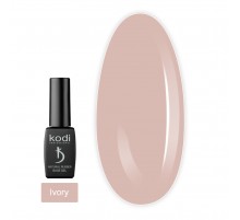 База для гель-лаку, що камуфлює KODI Natural Rubber Base Gel Ivory 12 мл