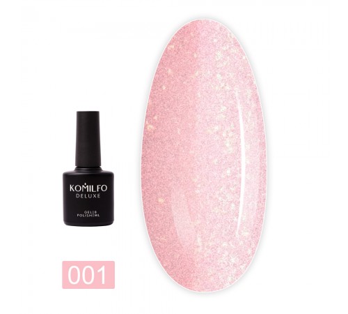 База KOMILFO KC Glitter French Base 8 мл (001) База KOMILFO KC Glitter French Base 8 мл (001)