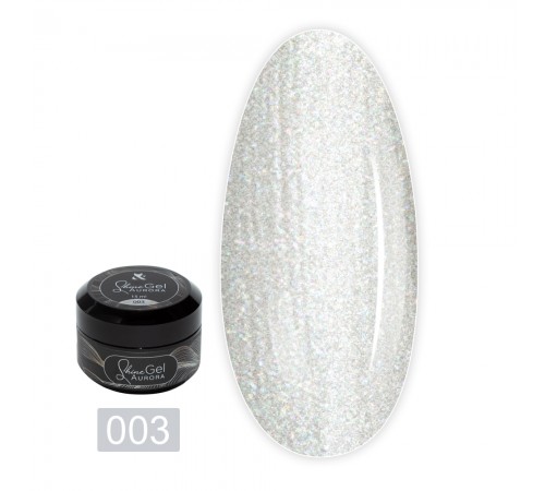 Гель F.O.X Shine Gel Aurora для укріплення натуральних нігтів 15 мл (003) Гель F.O.X Shine Gel Aurora для укріплення натуральних нігтів 15 мл (003)
