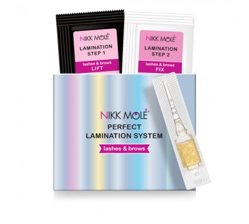 Набір-міні для ламінування вій та брів Nikkmole Perfect lamination system Набір-міні для ламінування вій та брів Nikkmole Perfect lamination system