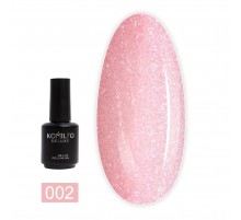 База KOMILFO KC Glitter Rubber French Base 15 мл (002)