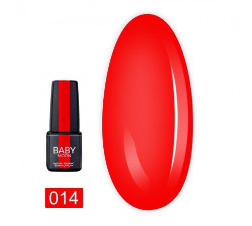 Гель-лак Baby Moon Red Chic 6 мл (014) Гель-лак Baby Moon Red Chic 6 мл (014)