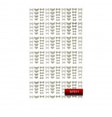 Наклейки KODI NailArt Stickers (011SP Silver)