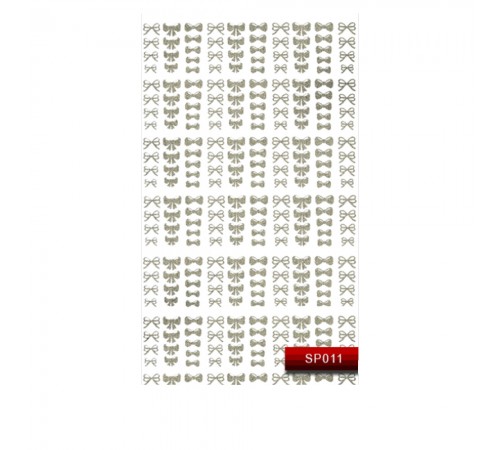 Наклейки KODI NailArt Stickers (011SP Silver) Наклейки KODI NailArt Stickers (011SP Silver)