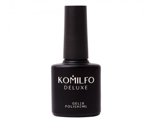 Топ KOMILFO No Wipe Rubber каучуковий для гель-лаку без липкого шару 8 мл Топ KOMILFO No Wipe Rubber каучуковий для гель-лаку без липкого шару 8 мл