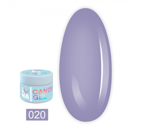 Гель для нарощування LunaMoon Candy Gel 15 мл (20) Гель для нарощування LunaMoon Candy Gel 15 мл (20)