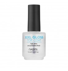 Покриття Naomi XXL GLOSS Top Coat 15 мл