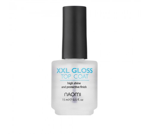 Покриття Naomi XXL GLOSS Top Coat 15 мл Покриття Naomi XXL GLOSS Top Coat 15 мл