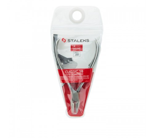 Кусачки для шкіри STALEKS CLASSIC 10 14 мм NC-10-14 Кусачки для шкіри STALEKS CLASSIC 10 14 мм NC-10-14