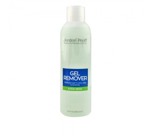 Засіб для знятта гель-лаку Jerden Proff Gel Remover Алое 200 мл Засіб для знятта гель-лаку Jerden Proff Gel Remover Алое 200 мл
