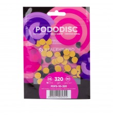 Файл змінний для педикюрного диска на мякій основі PODODISK PRO XS 50 шт (320 grit)