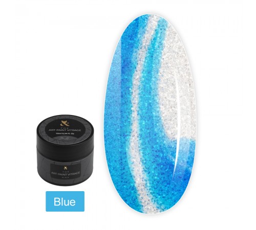 Гель-фарба вітражна FOX Art-paint Vitrage 10 мл (Blue) Гель-фарба вітражна FOX Art-paint Vitrage 10 мл (Blue)
