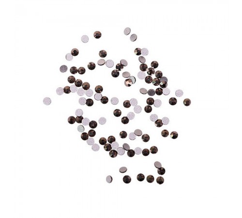 Стрази KOMILFO розмір 3 100 штуп (Hematite) Стрази KOMILFO розмір 3 100 штуп (Hematite)