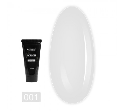 Акрігель KOMILFO AcryGel 30 г (001 Clear) Акрігель KOMILFO AcryGel 30 г (001 Clear)