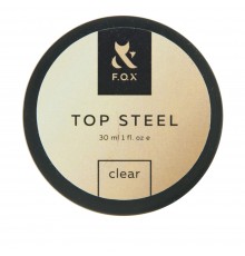 Топ для гель-лаку FOX Top Steel Clear (банку) 30 мл